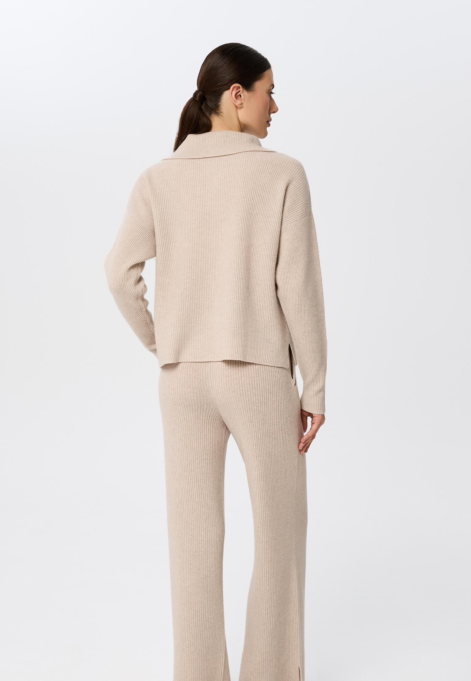 Джемпер-поло з кашеміру